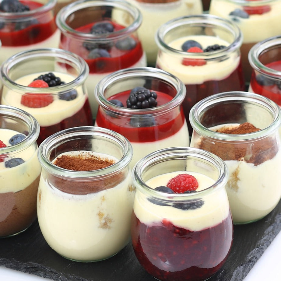 Orangen Panna Cotta mit Himbeermark – metzgerei-franz