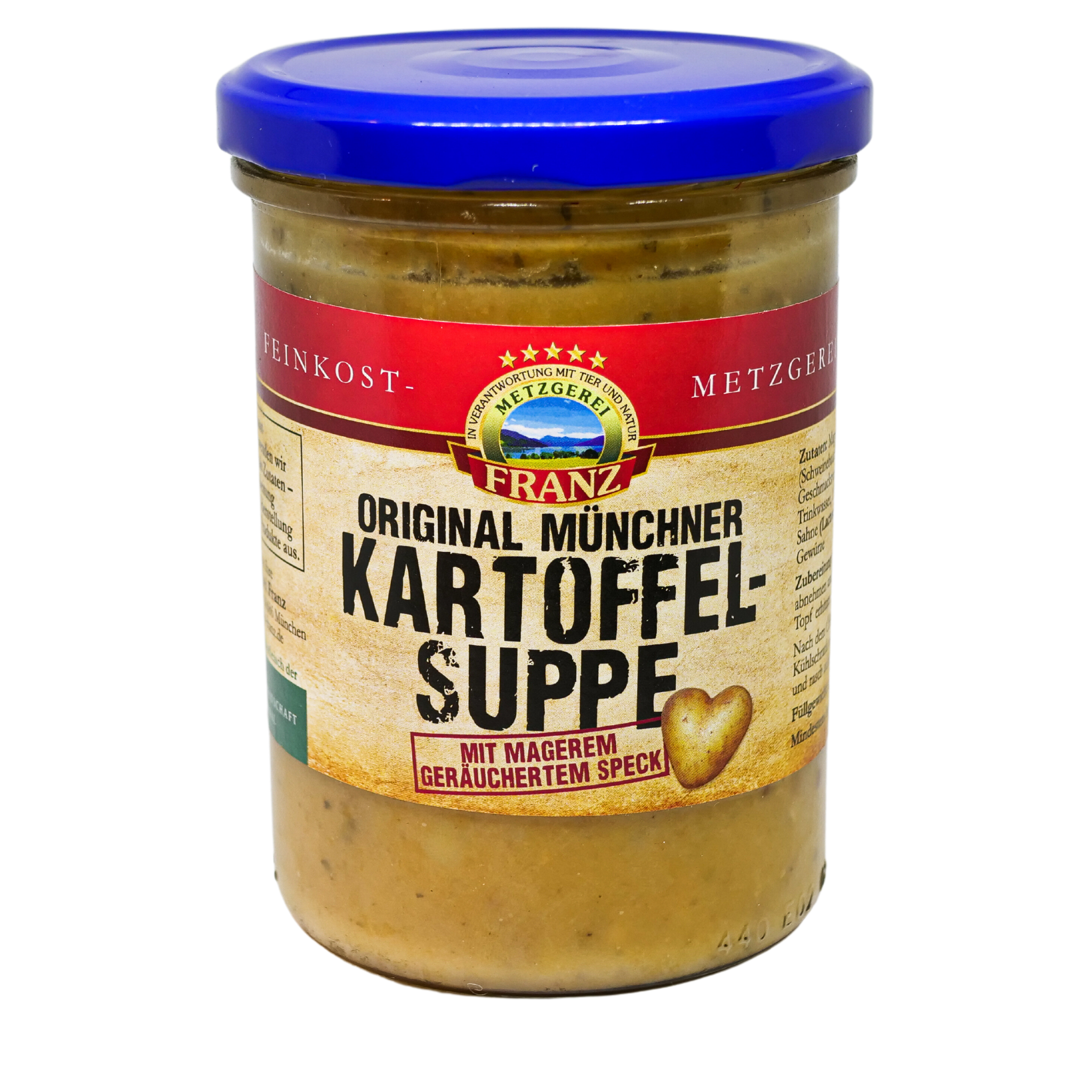 Original Münchener Kartoffelsuppe mit magerem Speck – metzgerei-franz